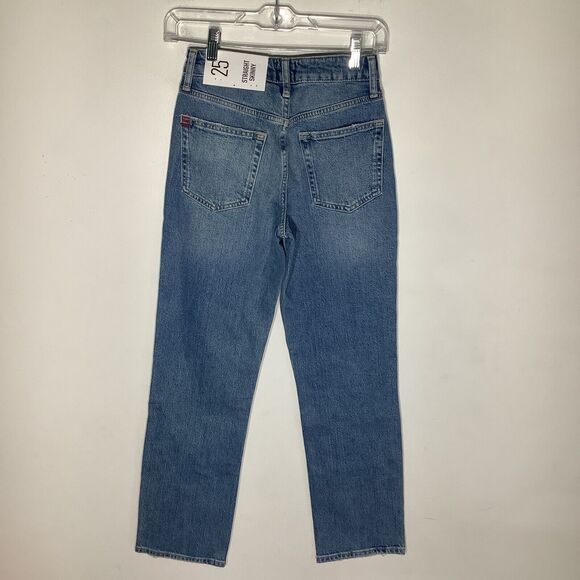 BDG Urban Outfitters Womens Straight Skinny Denim Jeans Blue Size 25 NWT - Picture 3 of 9